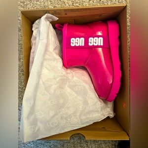 Pink Kids Classic Clear Mini II Uggs!